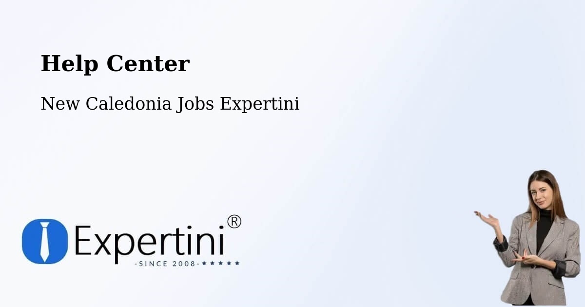 Help Center – Timbia - New Caledonia Jobs Expertini