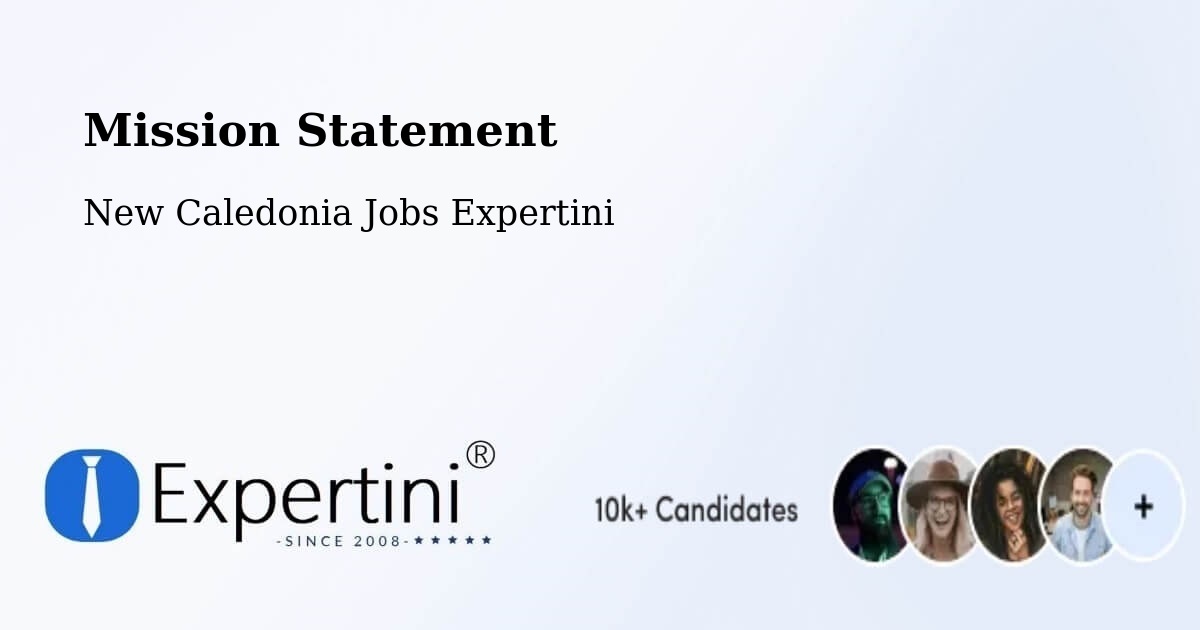 Corporate Mission – Timbia - New Caledonia Jobs Expertini