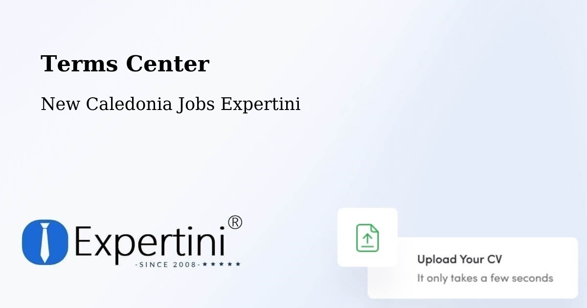 Terms of Service – Timbia - New Caledonia Jobs Expertini